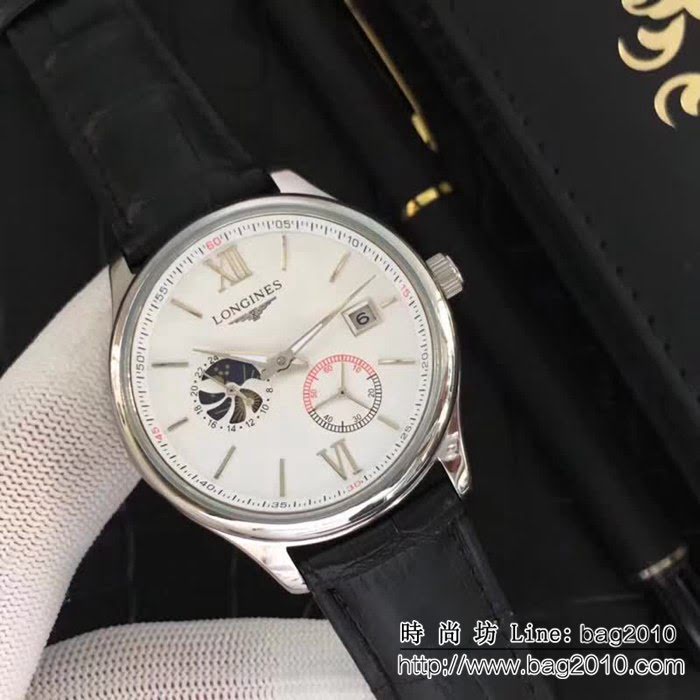LONGINES浪琴 全自動機械 男士腕表 WSS0901